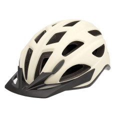 POLISPORT CITY GO FIETSHELM MET LED LIGHT M 54-59CM MAT CREME