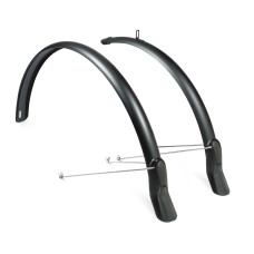 EUROFENDER SCATTO SPARTBORDSET 51MM - 28 INCH MAT ZWART