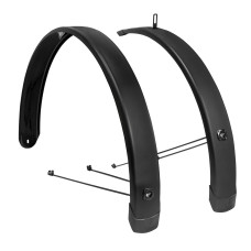 EUROFENDER TEMPO SQUARE SPATBORDSET 58MM - 28 INCH ZWART