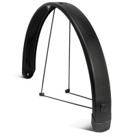 EUROFENDER TEMPO SQUARE ACHTERSPATBORD 65MM - 28 INCH ZWART