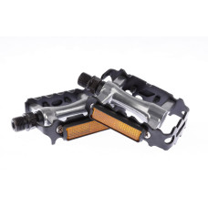 MIRAGE ATB PEDALEN ALU/ZILVER+REFLECTOR BLISTER 1500969
