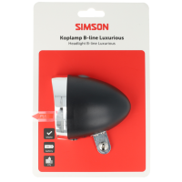 SIMSON S022030 BATTERIJ KOPLAMP CLASSIC LUXURIOUS OP KAART