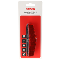 SIMSON S022068 AURORA USB ACHTERLICHT X-LINE C OP KAART
