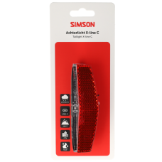 SIMSON S022068 AURORA USB ACHTERLICHT X-LINE C OP KAART