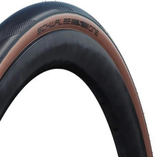 SCHWALBE BUITENBAND ONE 30-622 (700X30C) TLE TUBELESS RACEGUARD ZWART/BRUIN VOUWBAND