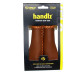 VELO HANDVAT LEER VLEUGELMODEL 2X135MM BRUIN MET SCHROEF OP KAART VELO HANDVAT LEER VLEUGELMODEL 2X135MM BRUIN MET SCHROEF OP KAART