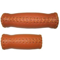 VELO HANDVATSET LEER 92X127MM LICHT BRUIN OP KAART