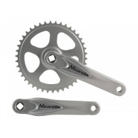 MIRANDA CRANKSET ALU ZILVER 46 TANDS 3/32 + 1/8 OEM MIRANDA CRANKSET ALU ZILVER 46 TANDS 3/32 + 1/8 OEM