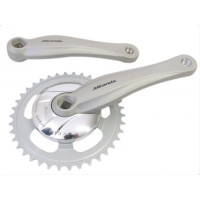 MIRANDA CRANKSET ALFA 1 38 TANDS ALU NEXUS 91 MM DISK ( GAZELLE ) ZILV MIRANDA CRANKSET ALFA 1 38 TANDS ALU NEXUS 91 MM DISK ( GAZELLE ) ZILV