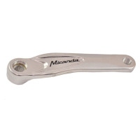MIRANDA ALU LINKSE CRANK ALFA 1 170MM LENGTE GEPOLIJST 574003