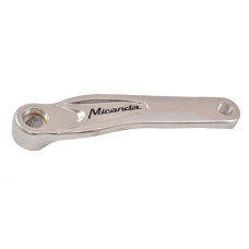 MIRANDA ALU LINKSE CRANK ALFA 1 170MM LENGTE GEPOLIJST 574003