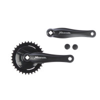 MIRANDA BETA 1 CRANKSTEL MET DISC 92MM 33T 3/32" ZWART