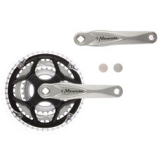 MIRANDA CRANKSTEL ALFA 3 48-38-28 CRANKDIEPTE - 8 MM / 170 MM ZILVER