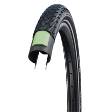 SCHWALBE MARATHON 28X1.40 (37-622) THE GREEN HS620 ZWART REFLEX (LABEL)