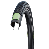 SCHWALBE BUITENBAND 16X1.75  (47-305) MARATHON GREEN GUARD REFLEX (LABEL)