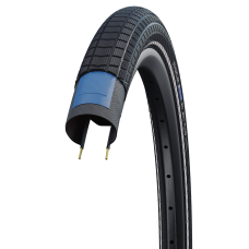 SCHWALBE MOTION BIG APPLE RACE GUARD ADDIX GREEN 26X2.15 55-559 67 EPI REFLECTIE ( LABEL )