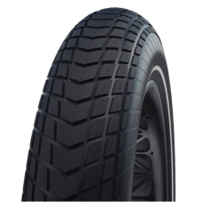 SCHWALBE SUPER MOTO-X 20X4.00 (100-406) FATBIKE REFLEX ZWART (LABEL)