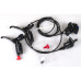 SRAM LEVEL-T DISCBRAKESET / SCHIJFREMSET VOOR + ACHTER 800/1550 MM