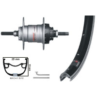 KGS ACHTERWIEL 28 INCH (622) VELG ZWART/ZILVER NEXUS 3 R.BRAKE KGS ACHTERWIEL 28 INCH (622) VELG ZWART/ZILVER NEXUS 3 R.BRAKE