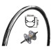 KGS ACHTERWIEL 28 INCH (622) VELG ZWART/ZILVER NEXUS 3 R.BRAKE