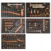 BETA BW 2400S 07-EM GEREEDSCHAPSWAGEN / 7 LADEN + 309-DELIG ASSORTIMENT ORANJE