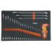 BETA BW 2400S 07-EM GEREEDSCHAPSWAGEN / 7 LADEN + 309-DELIG ASSORTIMENT ORANJE