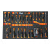 BETA BW 2400S 07-EM GEREEDSCHAPSWAGEN / 7 LADEN + 309-DELIG ASSORTIMENT ORANJE