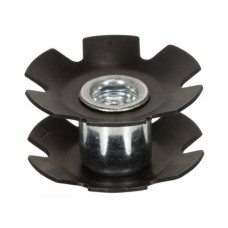 AA+ A-HEAD PLUG 1 1/8 ZWART ZAKJE 10 STUKS