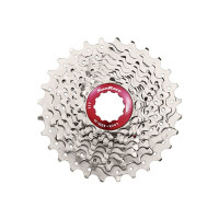 SUNRACE CSRX0 CASSETTE 10 SPEED 11-25 METALLIC ZILVER IN BOX