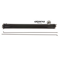 ALPINA SPAKEN RVS ZWART 13G/280MM EXCLUSIEF NIPPELS PER 1440 STUKS ALPINA SPAKEN RVS ZWART 13G/280MM EXCLUSIEF NIPPELS PER 1440 STUKS