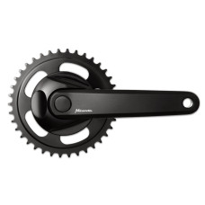 MIRANDA DELTA CRANKSTEL 38T. MET DISC 9.5CM ZWART