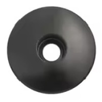 AA+NECO A-HEAD CAP 1 1/8 - 28.6MM MAT ZWART ZAKJE 10 STUKS