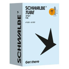 SCHWALBE BINNENBAND DV1 12 INCH 47/62-203 32 MM HOLLANDS VENTIEL SCHWALBE BINNENBAND DV1 12 INCH 47/62-203 32 MM HOLLANDS VENTIEL