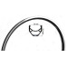 RYDE VELG ZAC 421 26 INCH (559) ZWART/ZILVER 36 GAATS 14G