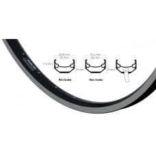 RYDE VELG ANDRA 40 26 INCH (559) ZWART REMRAND 36 GAATS 14G RYDE VELG ANDRA 40 26 INCH (559) ZWART REMRAND 36 GAATS 14G