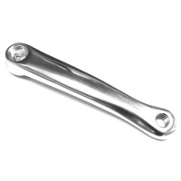 HZB CRANK LINKS BSA ZILVER ALUMINIUM 170MM