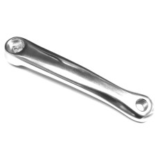 HZB CRANK LINKS BSA ZILVER ALUMINIUM 170MM