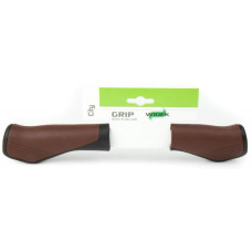WIDEK 005235 HANDVATTEN CITY ERGO 90/120MM ZWART/BRUIN OP KAART