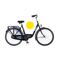 BURGERS ID PERSONAL BIKE LEENFIETS 26 INCH GEEL NEXUS 7 ROLLERBRAKE