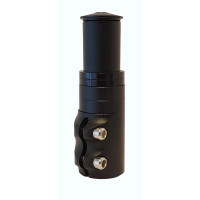 PRIMAX STUURPEN-ADAPTER AHEAD MET SPACERS 28,6Ø 117MM ZWART