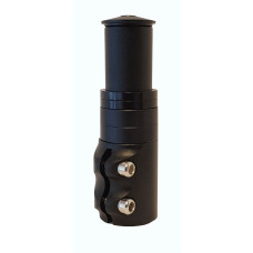 PRIMAX STUURPEN-ADAPTER AHEAD MET SPACERS 28,6Ø 117MM ZWART
