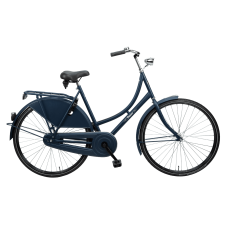 BURGERS NOSTALGIE DELUXE DAMES N3 ROLLERBRAKE 61 CM MAT AZZURRO BLAUW