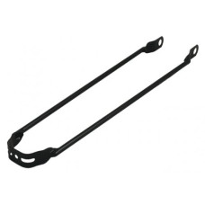 HZB SPATBORDSTANG TOUR 28X11/2INCH/635 GLANS ZWART 10MM AS BEVESTIGING