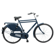 BURGERS NOSTALGIE DELUXE HEREN N3 ROLLERBRAKE 61 CM MAT AZZURRO BLAUW