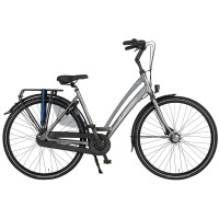 BURGERS URBAN DAMES NEXUS 3 ROLLERBRAKE 55 CM MAT LICHT GRIJS