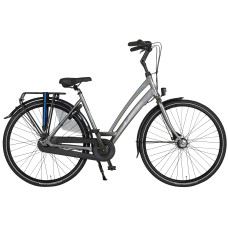 BURGERS URBAN DAMES NEXUS 3 ROLLERBRAKE 55 CM MAT LICHT GRIJS