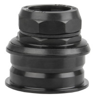 M-WAVE BALHOOFDSTEL 44/28,5MM SEMI GEINTEGREERD ZWART IN DOOSJE