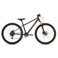 BIKEFUN 24TB150D THE BEAST ATB 24 INCH 6V MAT ZWART-ROOD DISK
