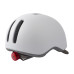 POLISPORT COMMUTER FIETSHELM L 58-61CM WIT/GRIJS