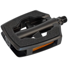 MARWI PEDAALSET SP-890 SANDBLOCK ZWART ALUMINIUM MAT ZWART